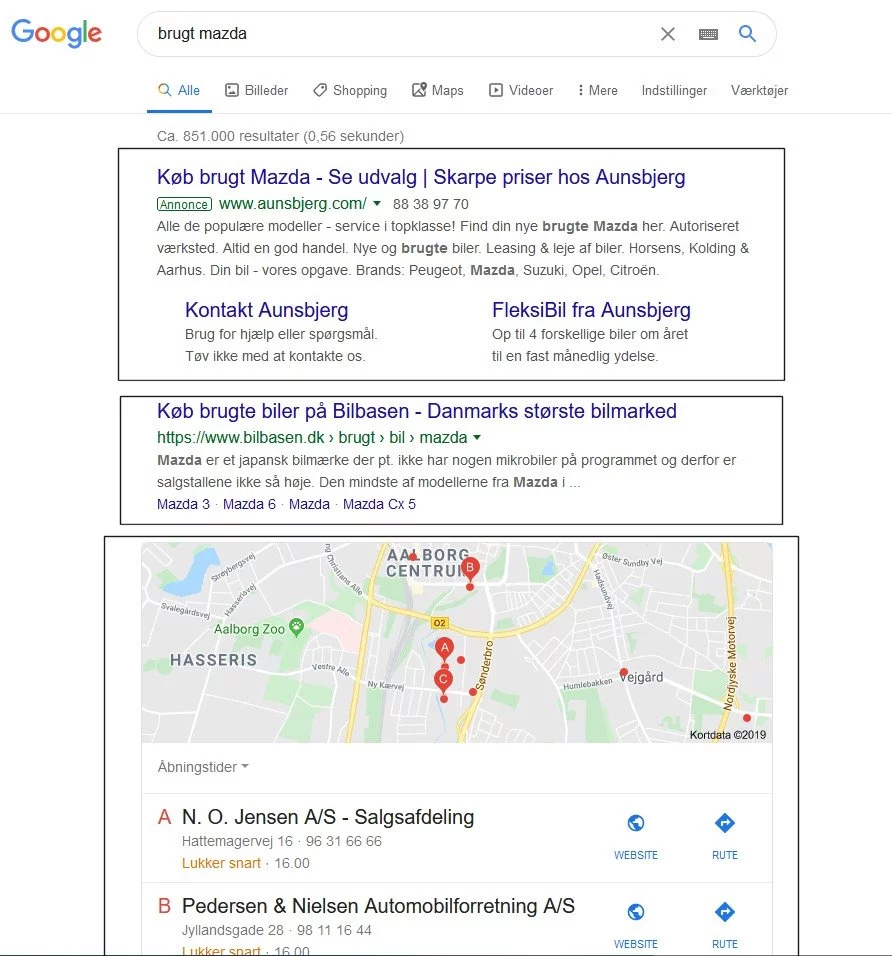 Søgemaskineoptimering Google